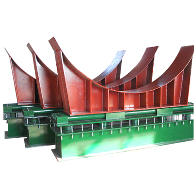 帶(dài)滾輪鞍(an)式滾動(dong)彈簧箱(xiang)支座